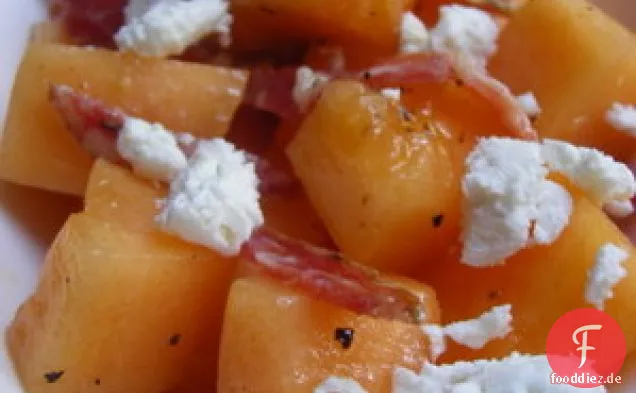 Herzhafter Cantaloupe-Salat