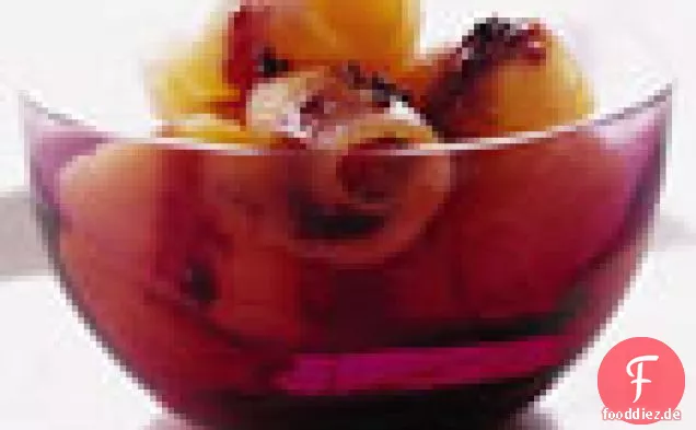 Cantaloupe-Locken mit Gewürzwein