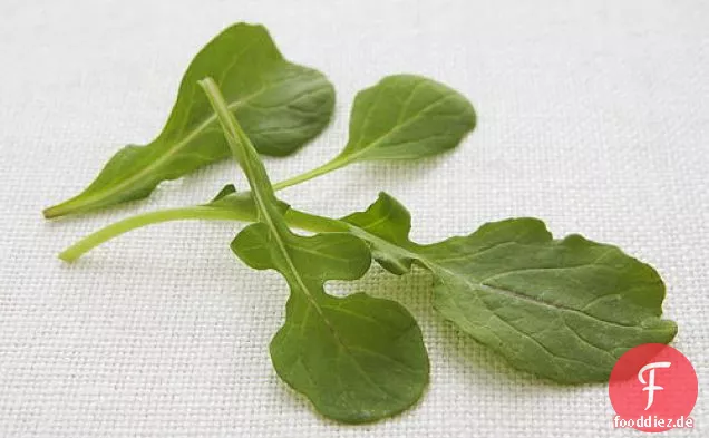 Rucola, Schinken und Melone Salat