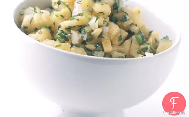 Cantaloupe-Basilikum Salsa