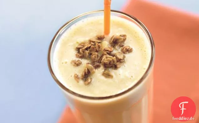 Melone Mango Frühstück Smoothie