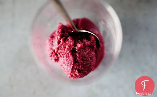 Kirschsorbet
