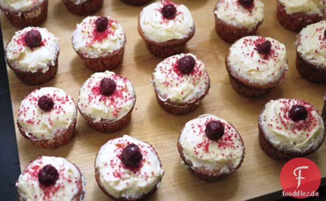 Kirsche Vanille Cupcakes
