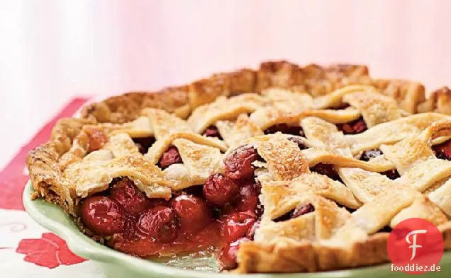 Frischer Kirschkuchen