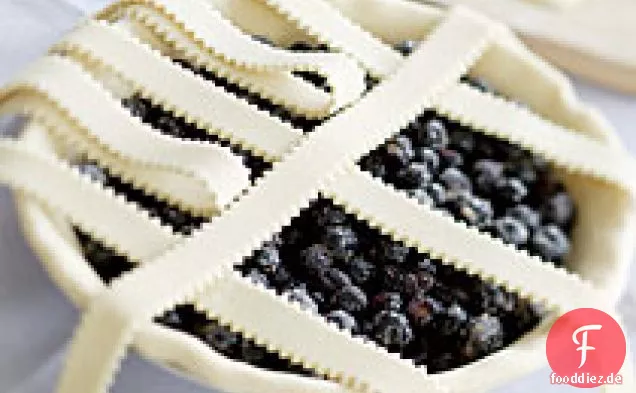 Lattice-Top Kirschkuchen