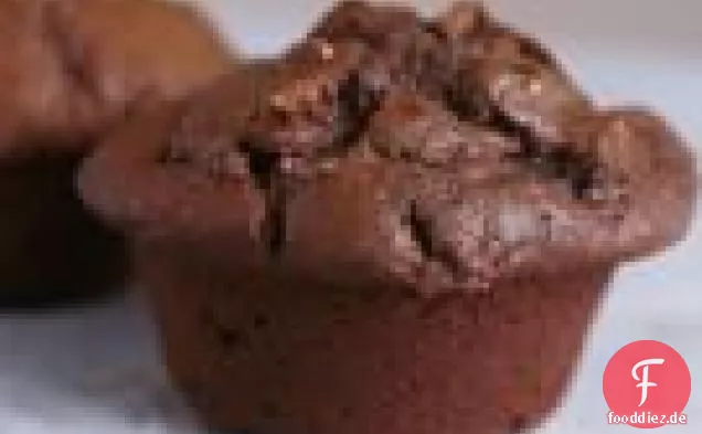 Getrocknete Kirsche-Schokoladenmuffins