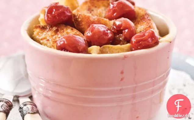 Kirsch-Brot-Pudding