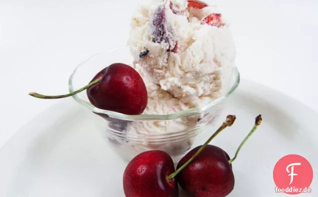 Kirsche Vanille-Eis