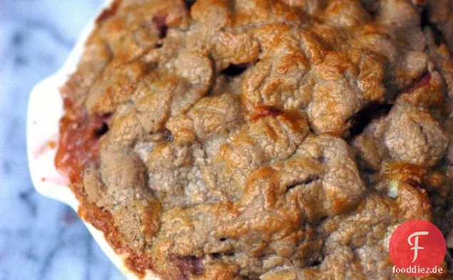 Glutenfreier Tortenteig (und in diesem Fall Erdbeer-Kirschkuchen)