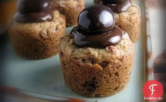 Schokolade bedeckt Kirsche Cookie Tassen