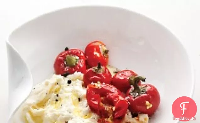 Eingelegte heiße Kirschpaprika