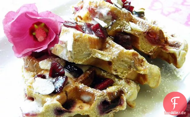 Kirschwaffeln
