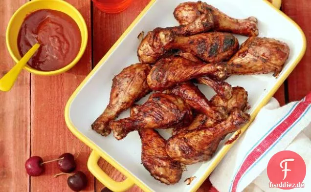 Kirsche BBQ Huhn Drumsticks
