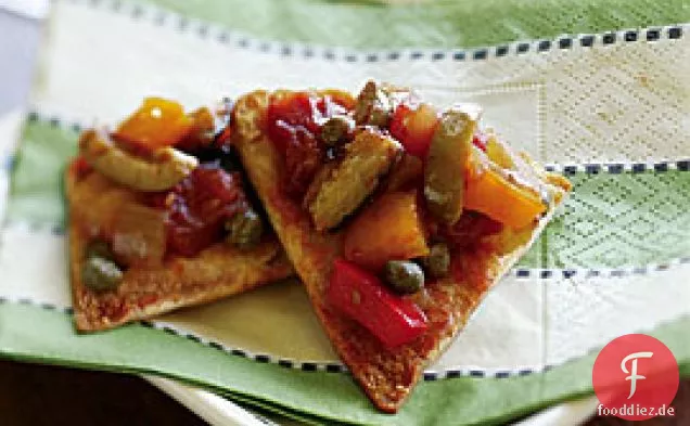 Süß-saurer Auberginengenuss (Caponata)