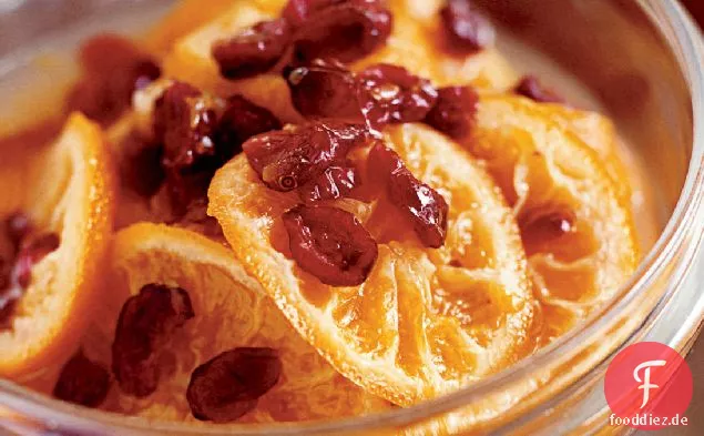 Satsuma Orange und getrocknet-Cranberry Chutney