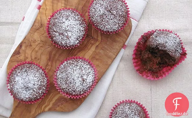 Kokos-Himbeer-Schokoladen-Muffins