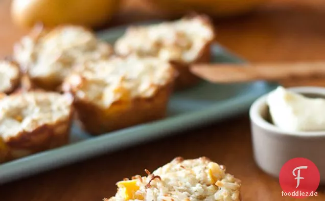Kokos-Mango-Hafer-Muffins