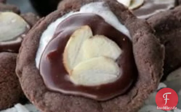 Mandel Schokolade Kokosnuss Tassen