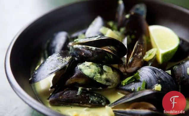 Kokos-Curry-Muscheln