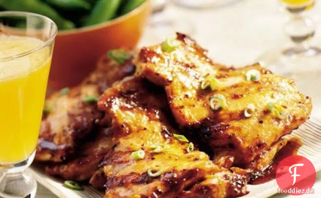 Klebriges Kokosnuss-Huhn