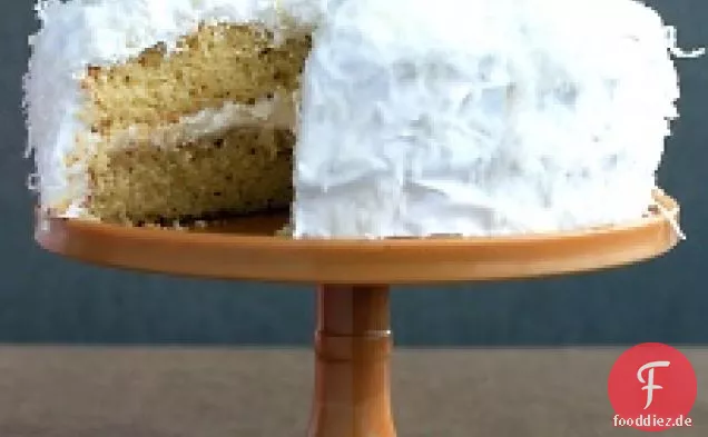 Kokosnuss-Schicht-Kuchen