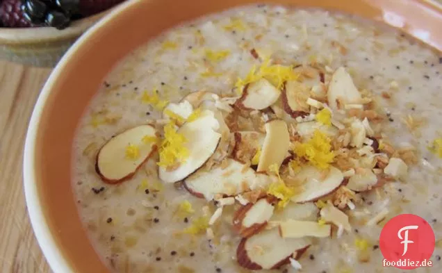 Bulgur und Kokosnuss Frühstücksflocken