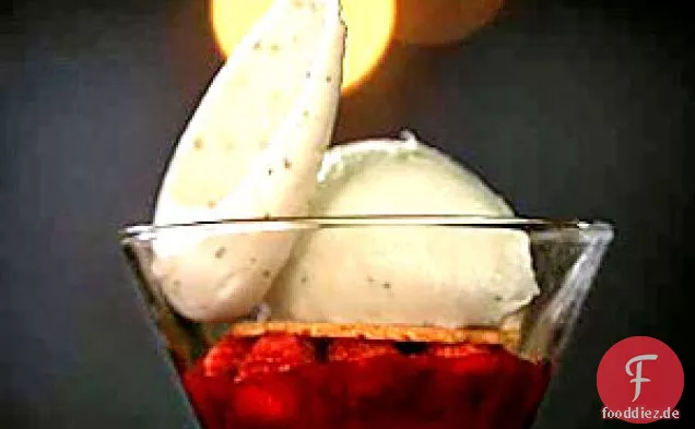 Limetten-Kokos-Sorbet