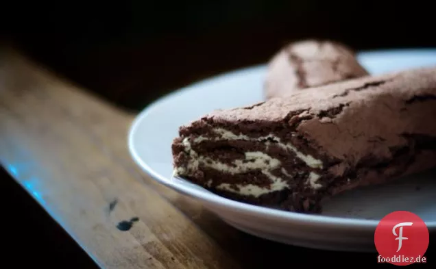 Buche de Noel (Getreidefreier, glutenfreier Feiertagskuchen)