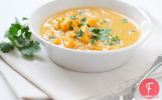 Butternut Squash Und Kokos-Curry