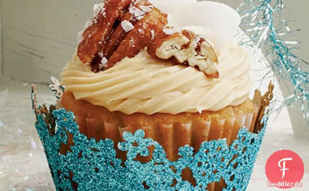Kokos-Pekannuss-Cupcakes
