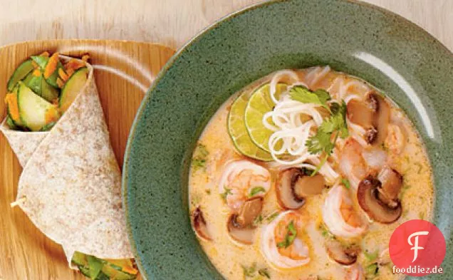 Curry-Kokosnuss-Suppe