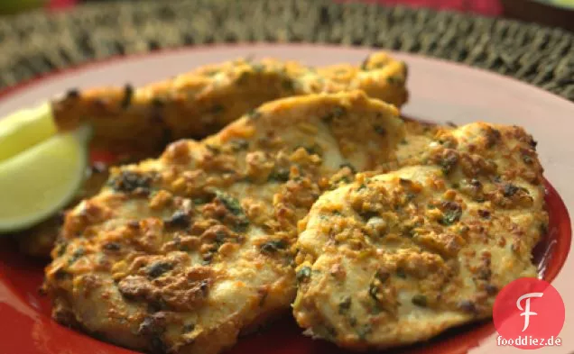 Ingwer Kokosnuss Huhn Rezept