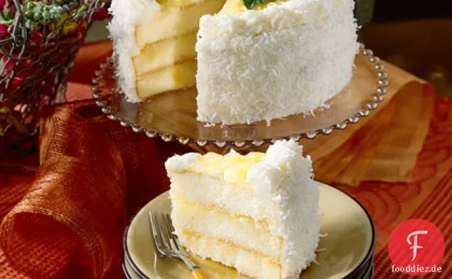 Nannys berühmter Kokos-Ananas-Kuchen