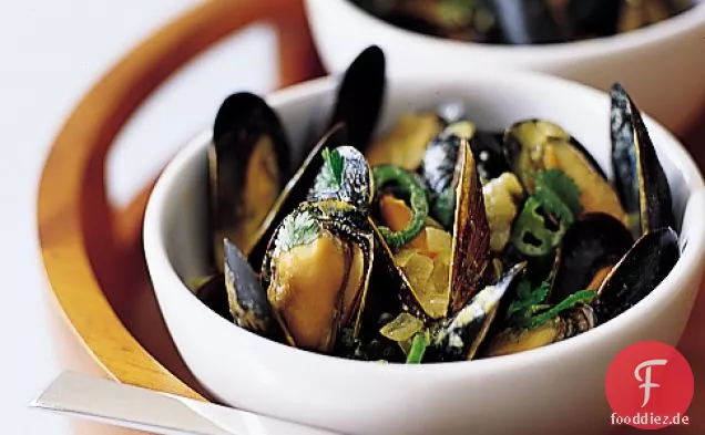 Kokos-Curry-Muscheln