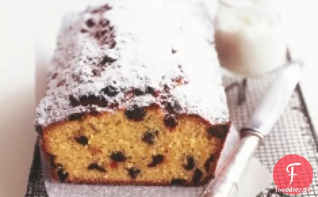 Cranberry-, Kokos- und Orangenbrot mit Joghurt