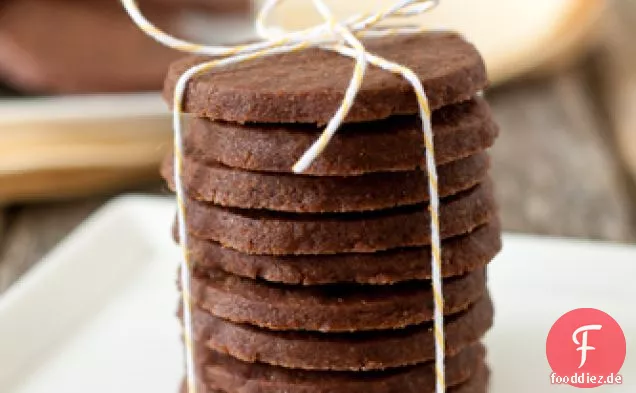 Mokka Shortbread Mit Nutella