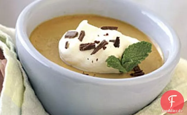Kaffee-Karamell Töpfe De Crème