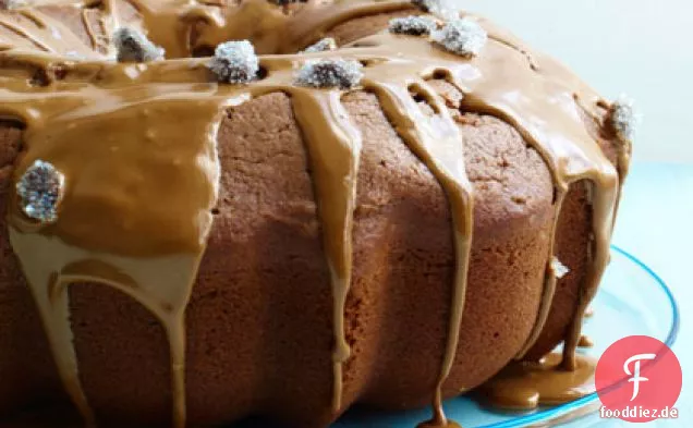 Mokka Kaffeekuchen mit Espressoglasur