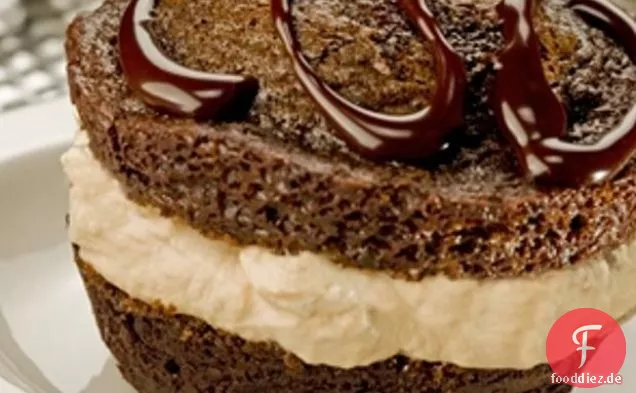 Espresso gefüllte Mini-Kuchen