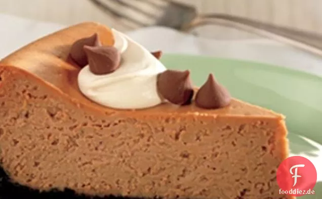 Cappuccino-geküsst Käsekuchen