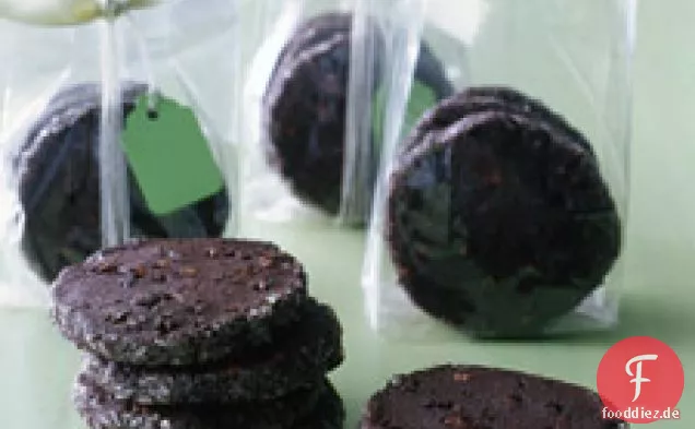 Mokka Scheibe Cookies