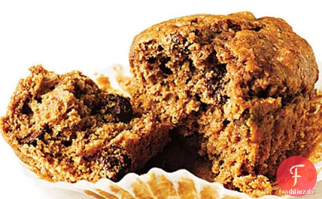 Schokolade Chip-Kaffee-Muffins