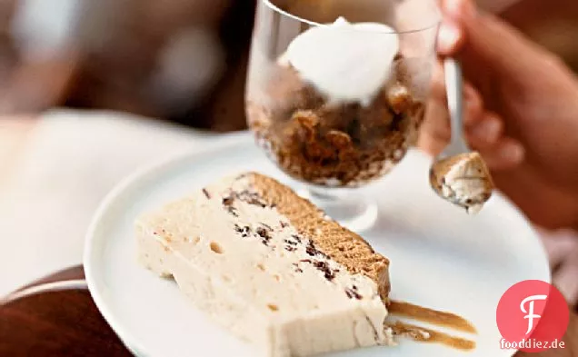 Geformter Mokka-Marsala Semifreddo