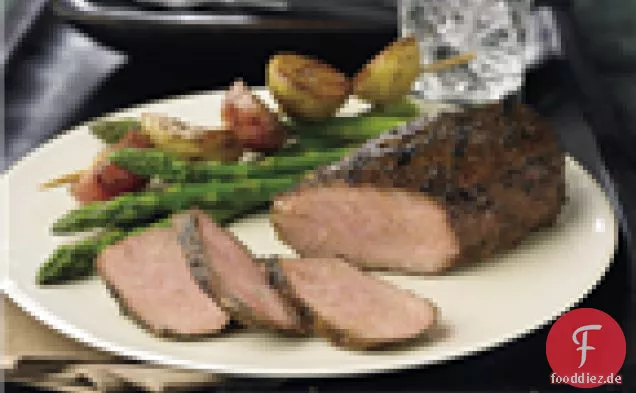 Gegrillte Espresso-Steaks