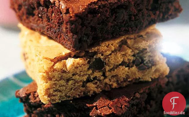 Mokka Doppel-Fudge-Brownies