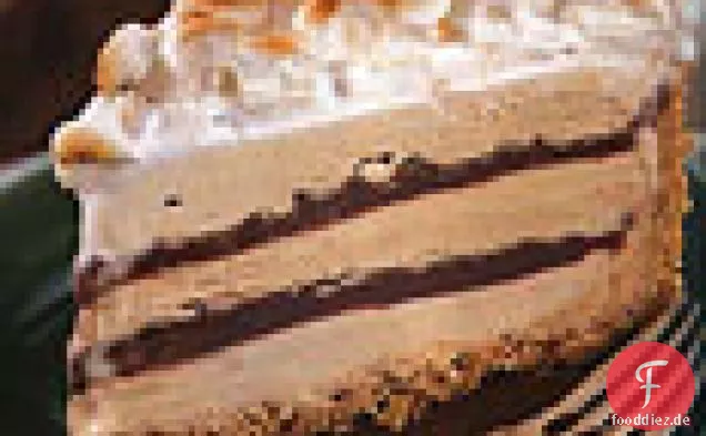 S'mores Kaffee und Fudge Eistorte