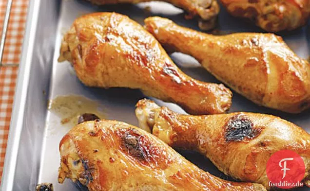 Kaffee-gesalzene Chicken Drumsticks