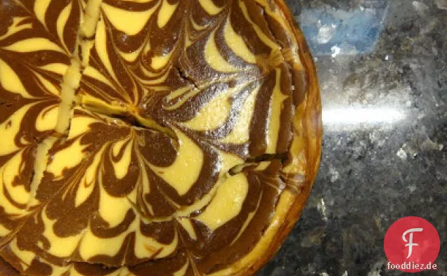Baileys (irish Coffee) Marmorierte Käsekuchen