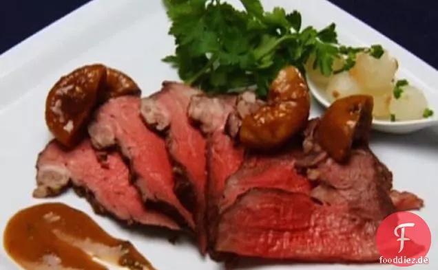 Rinderfilet mit costaricanischer Kaffee-Balsamico-Feigenglasur