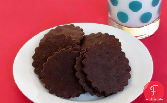 Schokolade Cayenne Wafer Cookies